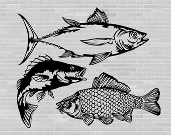 Download Perch Fishing Svg Etsy