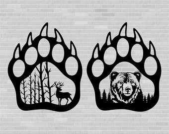 Download Bear Paw Svg Etsy SVG, PNG, EPS, DXF File