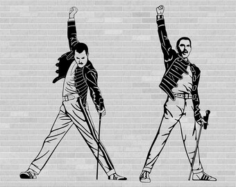 View Freddie Mercury Svg Free Gif Free SVG files | Silhouette and