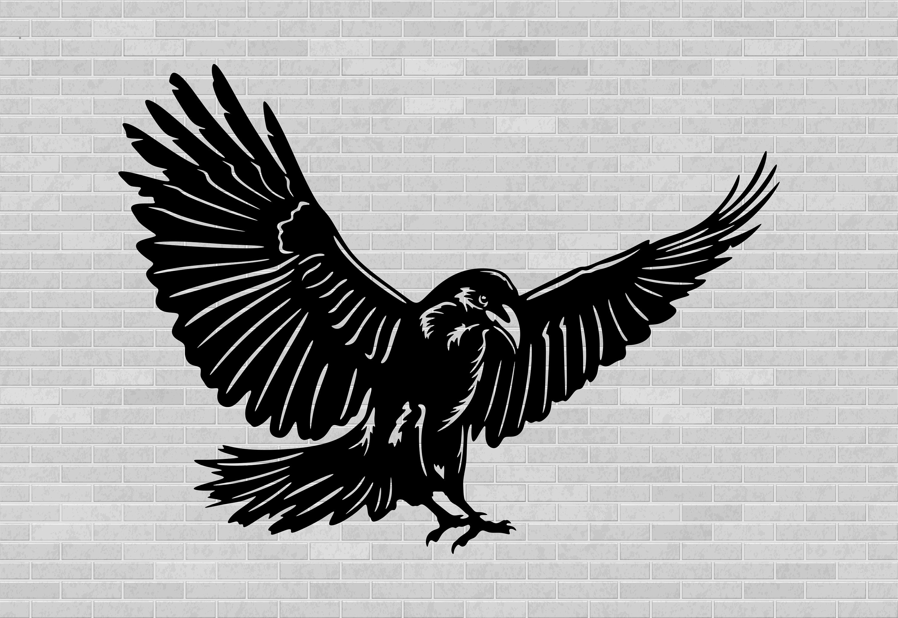 Crow svg crow cut files sublimation png svg for cricut png Etsy