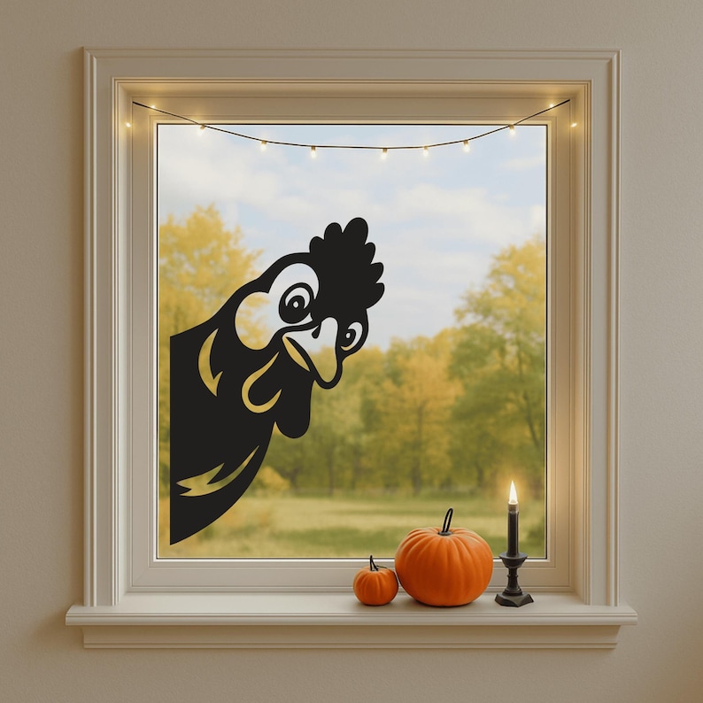 Farm animal chicken svg dxf design for glowforge and silhouette