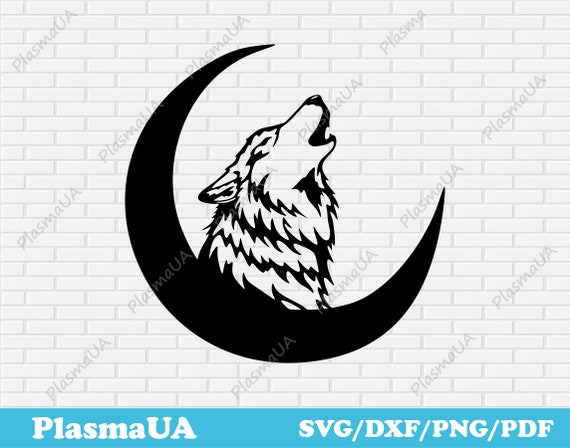 Wolf clipart, wolf image, stencil svg, svg art, svg for tshirt, printable art, cricut svg, art deco svg, svg download, vector digital
