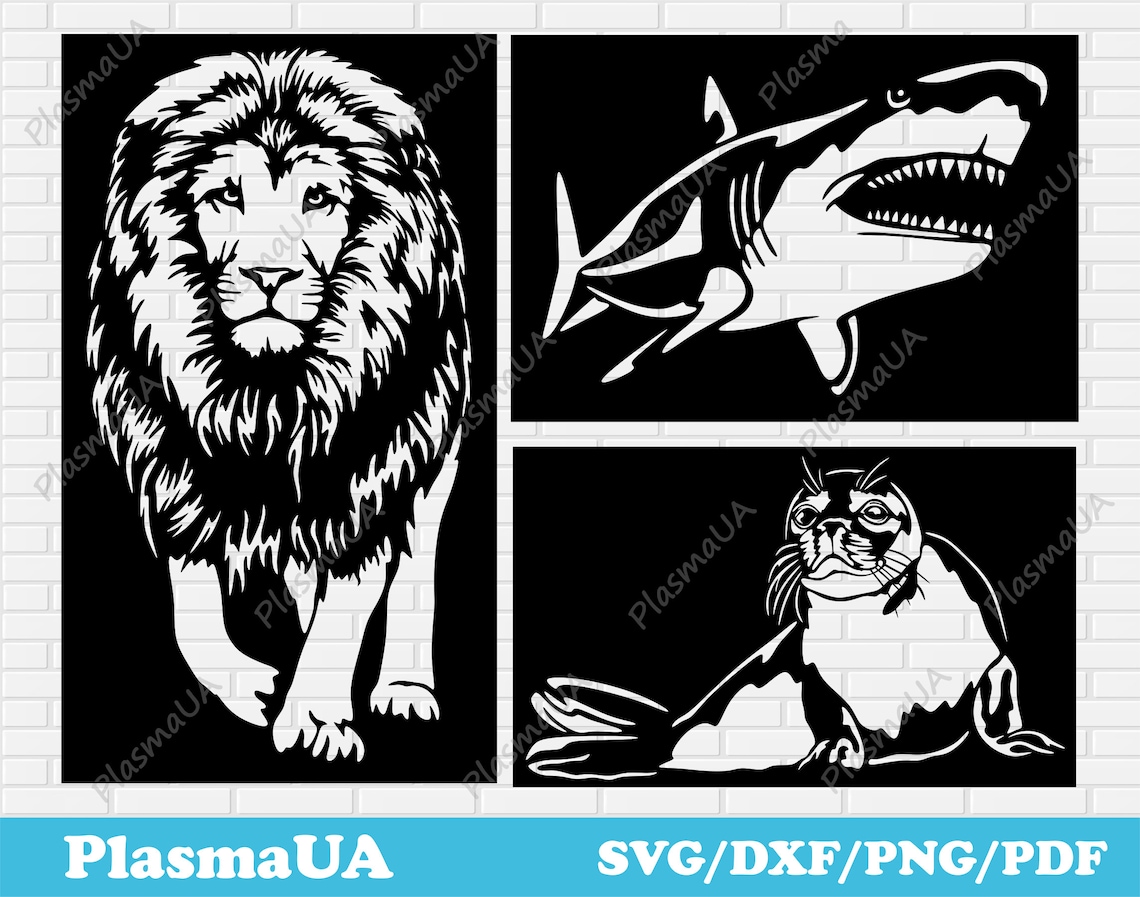 Cute Animals Svg Animals for Cricut Animals for Laser - Etsy