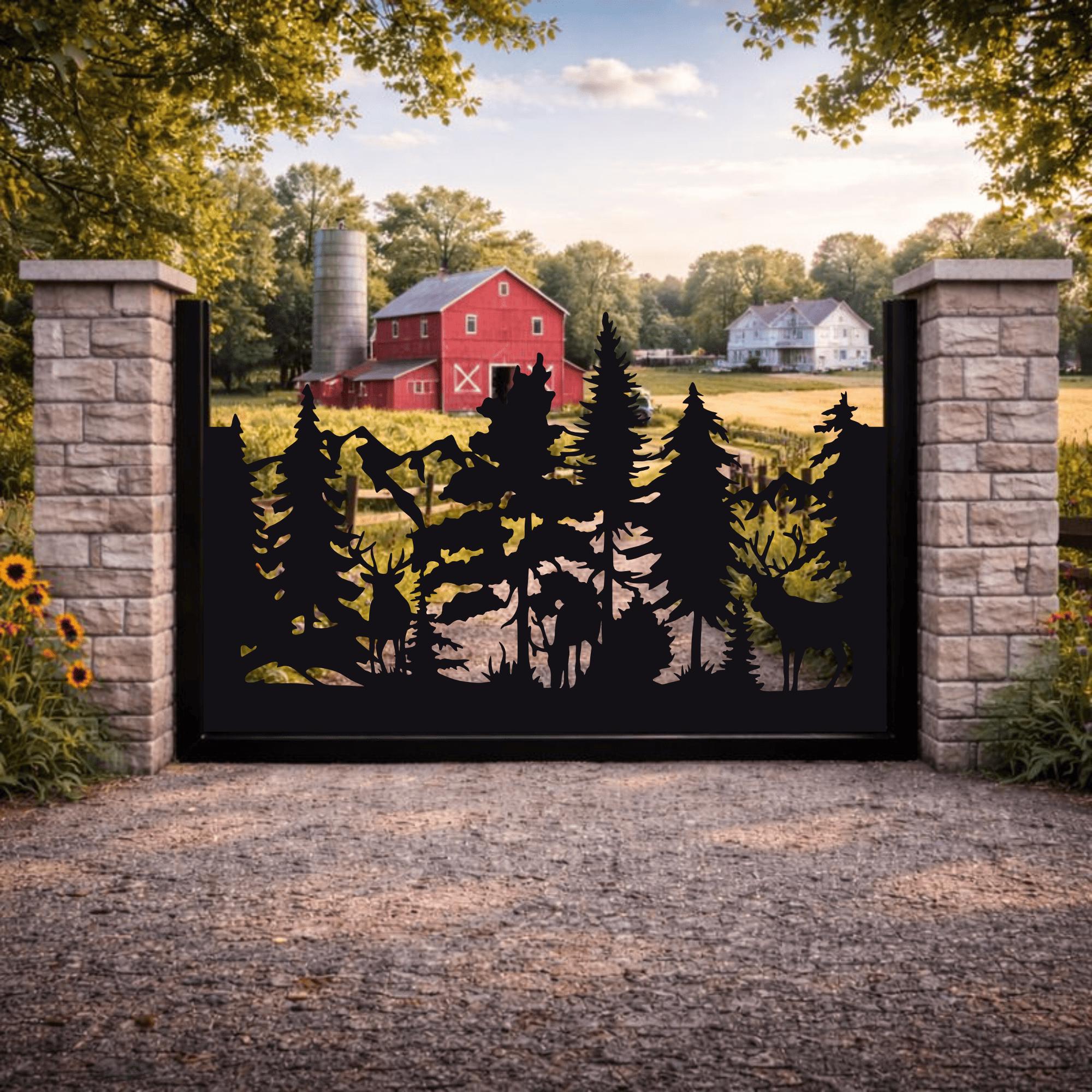 Wildlife CNC Panels SVG DXF Bundle, Laser Cut Files, Plasma Metal Wall ...