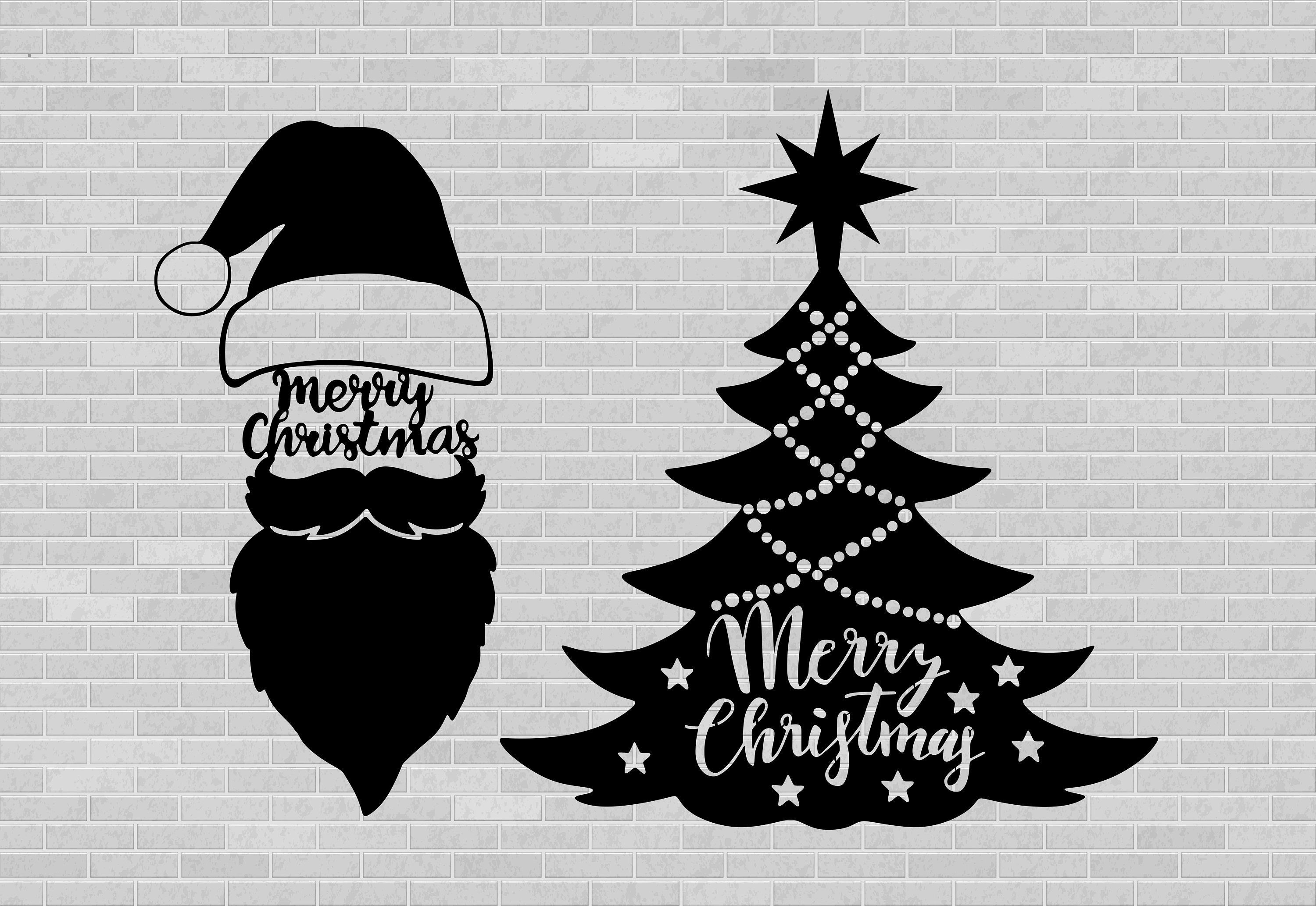 Download Christmas SVG Merry Christmas Svg Santa Claus Svg DXF dxf ...