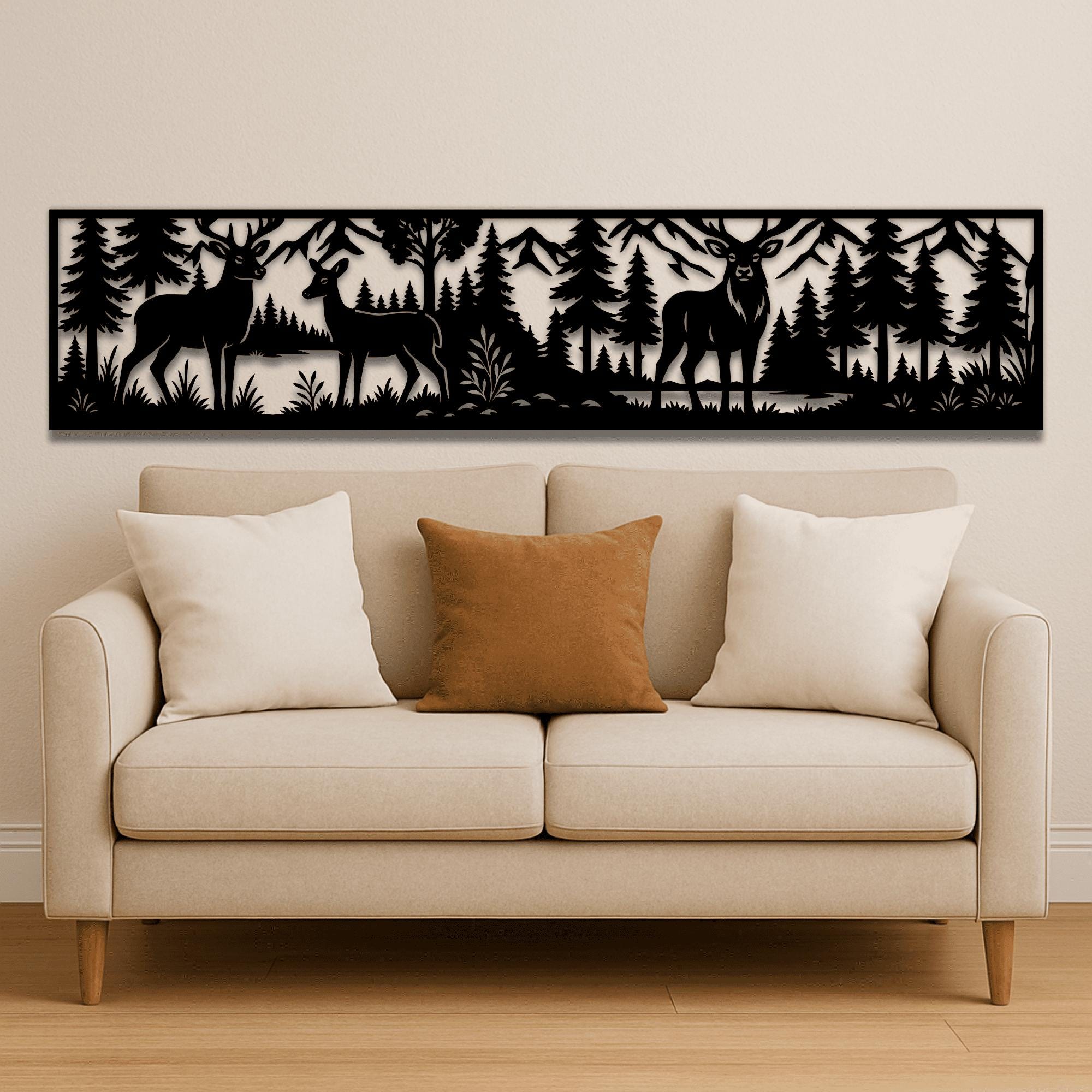 Wildlife CNC Panels SVG DXF Bundle, Laser Cut Files, Plasma Metal Wall ...