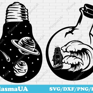 Space for laser, ship cut file, art SVG, svg for cricut, tshirt svg, clip art png, digital art, cnc dxf files, DXF art, vector art, dxf