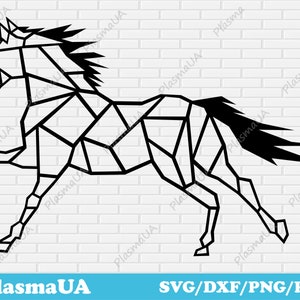 Horse cut files, horse dxf, horse cricut, dxf for plasma, horse for laser cut, horse silhouette, silhouette cut files, horse art, png cut