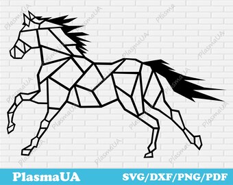 Horse cut files, horse dxf, horse cricut, dxf for plasma, horse for laser cut, horse silhouette, silhouette cut files, horse art, png cut