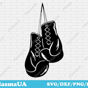 Guantes de boxeo svg, archivos de corte deportivo, svg para impresión, archivos digitales, impresión digital, descarga digital, arte digital, para corte láser, para cricut