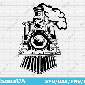 Vintage train, retro train, train wall art, train room decor, train silhouette, svg for cricut, dxf svg png, train print, vintage picture