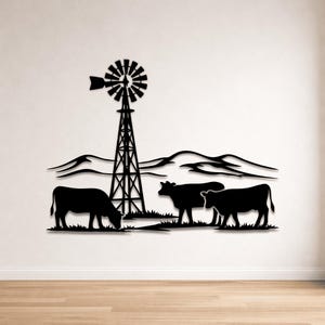Barn and windmill CNC plasma file