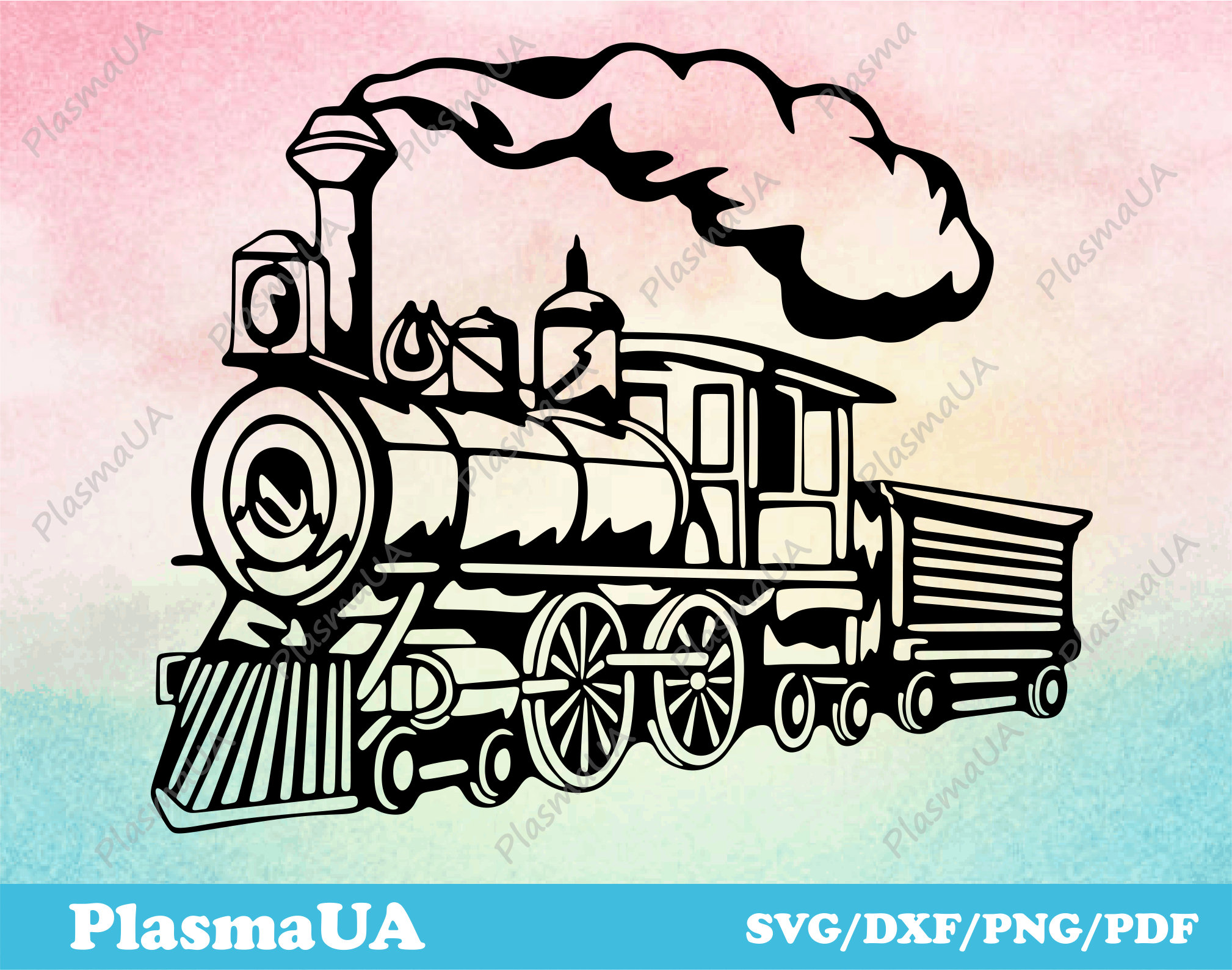 Train clipart train svg vector clipart vintage train - Etsy 日本