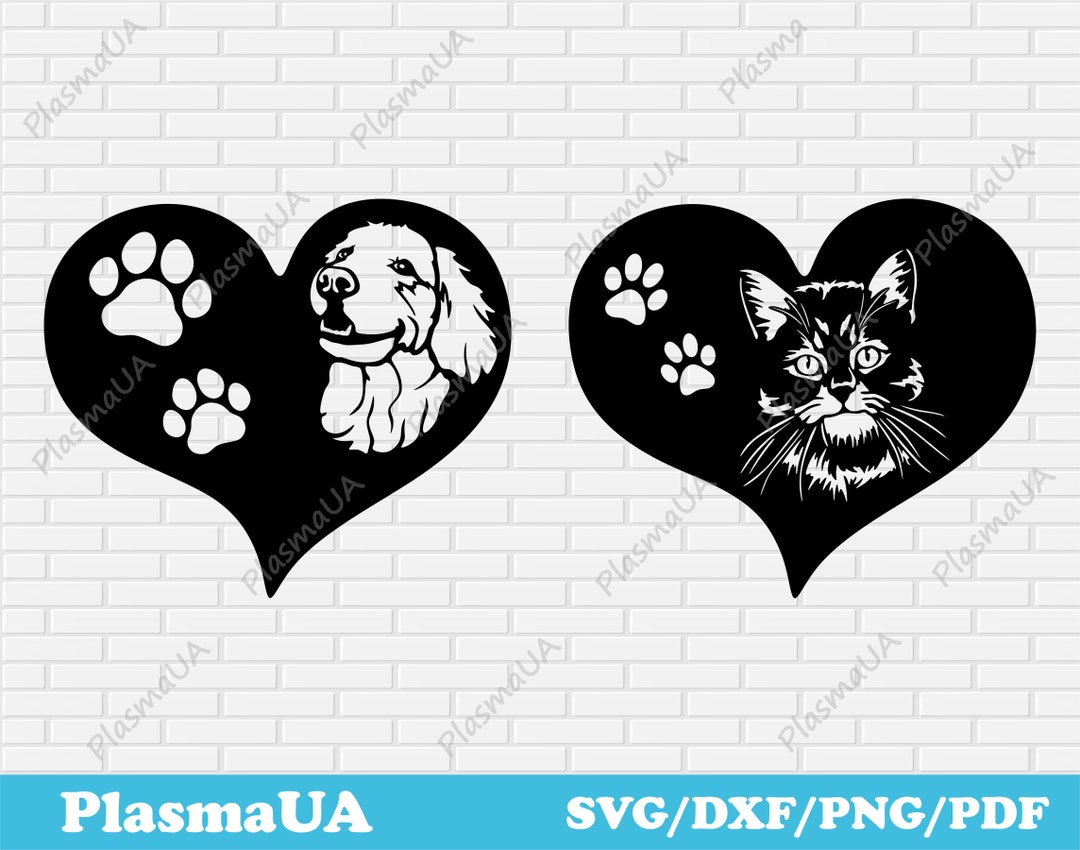 Pets for Cricut, Cricut Cut Files, Dog for Cricut, Cat for Cricut, Cut