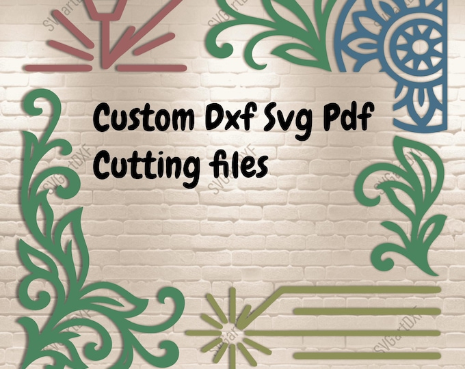 Art Design Svg Dxf Pdf, Cutting Files for Cricut, Laser, CNC, Home ...