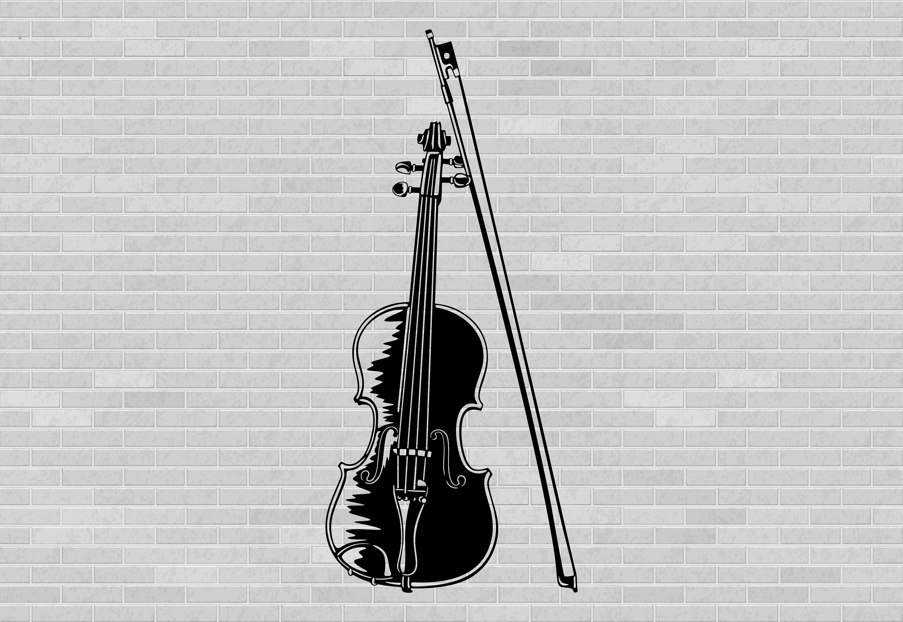 Violin svg Violin cut files cameo template music svg music Etsy