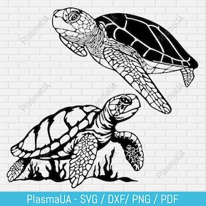 Turtles svg, turtle silhouette, turtles clipart, sea turtle svg, turtle png, silhouette svg, svg files for cricut, svg design, t-shirt svg
