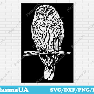 Owl cut file, owl svg file, owl vector, svg laser file, dxf cutting files, laser engraving, laser cut files dxf, laser cut pattern, svg file