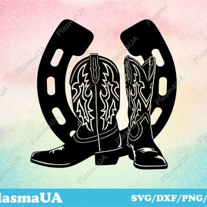 Cowboy boots svg, cowboy svg, western svg, tshirt print, tshirt design, cowboy cut file, graphic tshirt, digital print, svg print, dxf file, dxf clip art, cnc files for metal, plasma cutting