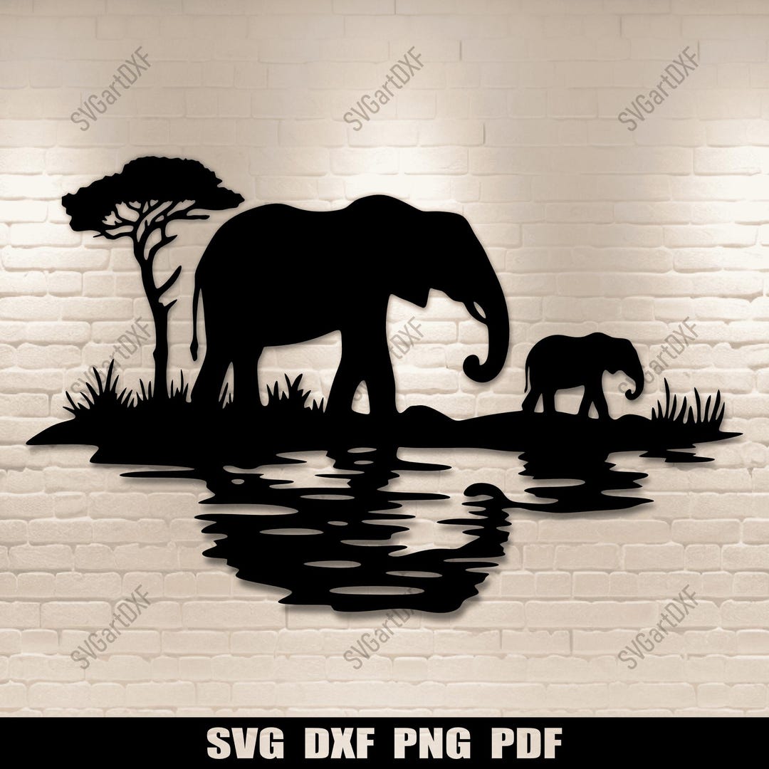 Elephant Silhouette High-Res Vector Graphic - Getty Images, image size:1080x1080