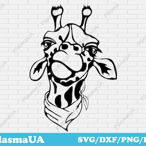 Giraffe cut file, funny giraffe svg, funny animal svg, animals for cricut, t shirt svg, animals for shirt, png for print, svg vector