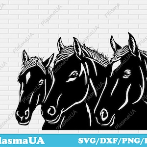 Horses svg, svg files for cricut, horse printable, cricut svg files download, laser files, for cricut, animal svg files, horse art