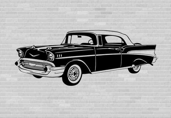 Download Retro Car Clipart Retro Car Vector Vintage Car Svg Old Car Etsy
