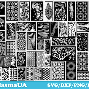 Panels dxf files for plasma cutting, dxf files for laser cut, cnc files, decor dxf, home decor making dxf, craft files download, svg files
