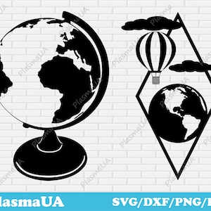 Erdsvg, Globus svg, Erde Clipart, Erde Silhouette, Planet Erde, Erde Cricut, Erde Tag, Silhouette svg, Weltkarte svg, Erde Schneiden