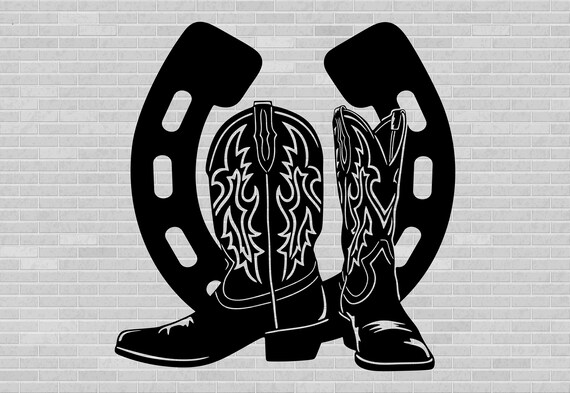 Download Cowboy Boots Svg Cowboy Svg Western Svg Tshirt Print Etsy