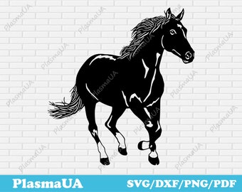 Horse clipart, dxf bestand, DXF paard, dxf bestanden voor laser, dxf bestanden voor cnc, dxf, svg bestanden voor cricut, cut vector bestand, bestand voor cricut pdf