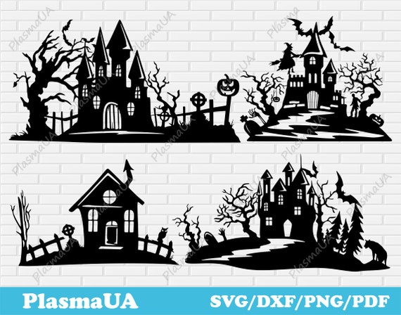 Halloween Cut Files Dxf Files for Laser Dxf Files for Cnc - Etsy