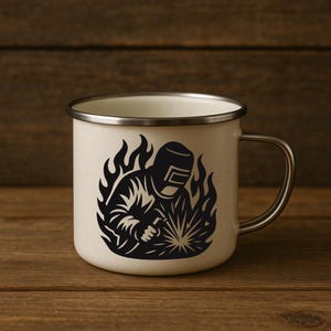 Glowforge welder engraving vector file