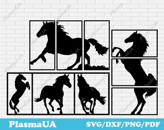Horse svg, svg for silhouette, horse painting, horse art, horse wall art, painting of horse, horse print, horse decor, horse portrait, pdf