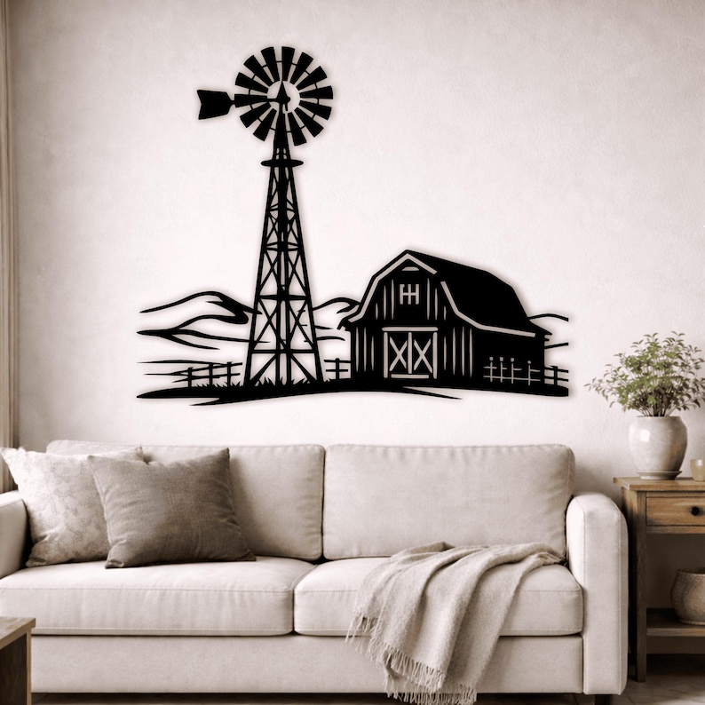 Farm cattle laser cut DXF design