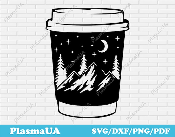 Coffee Paper Cup Silhouette