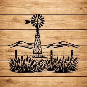 Country ranch metal wall decor SVG