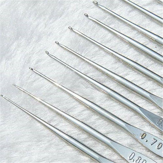 Steel crochet hooks. Hooks for lace and miniatures. Hooks of Etsy