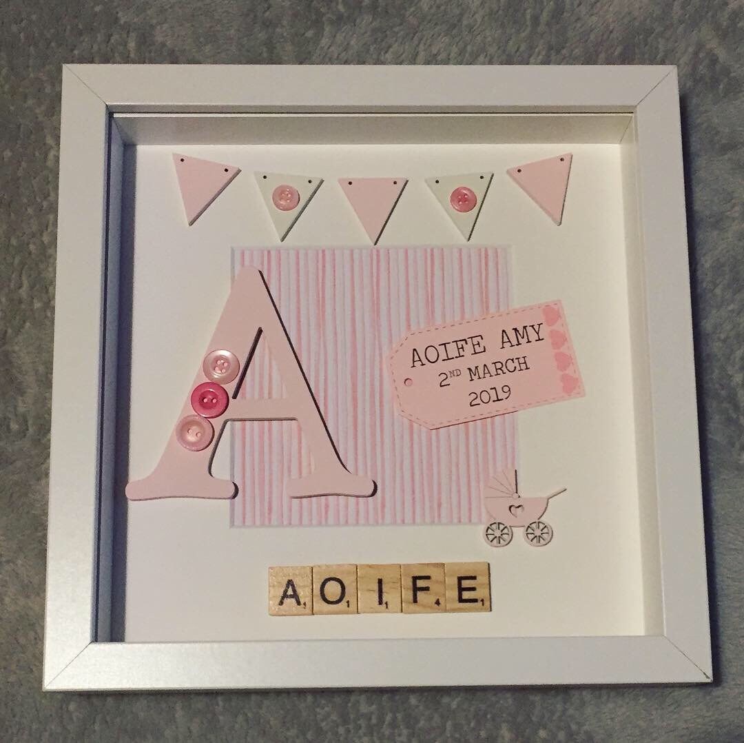Personalised Baby Box Frame Baby Gift Nursery Decor. Baby Etsy Ireland