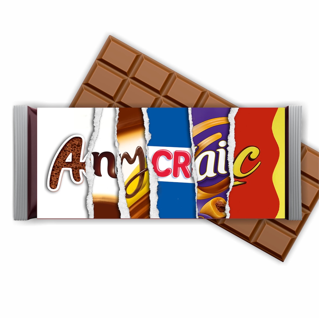 Irish Slang Funny Chocolate Bar Wrapper, Chocolate Wrapper, Funny Wrapper, Gift Chocolate, Irish