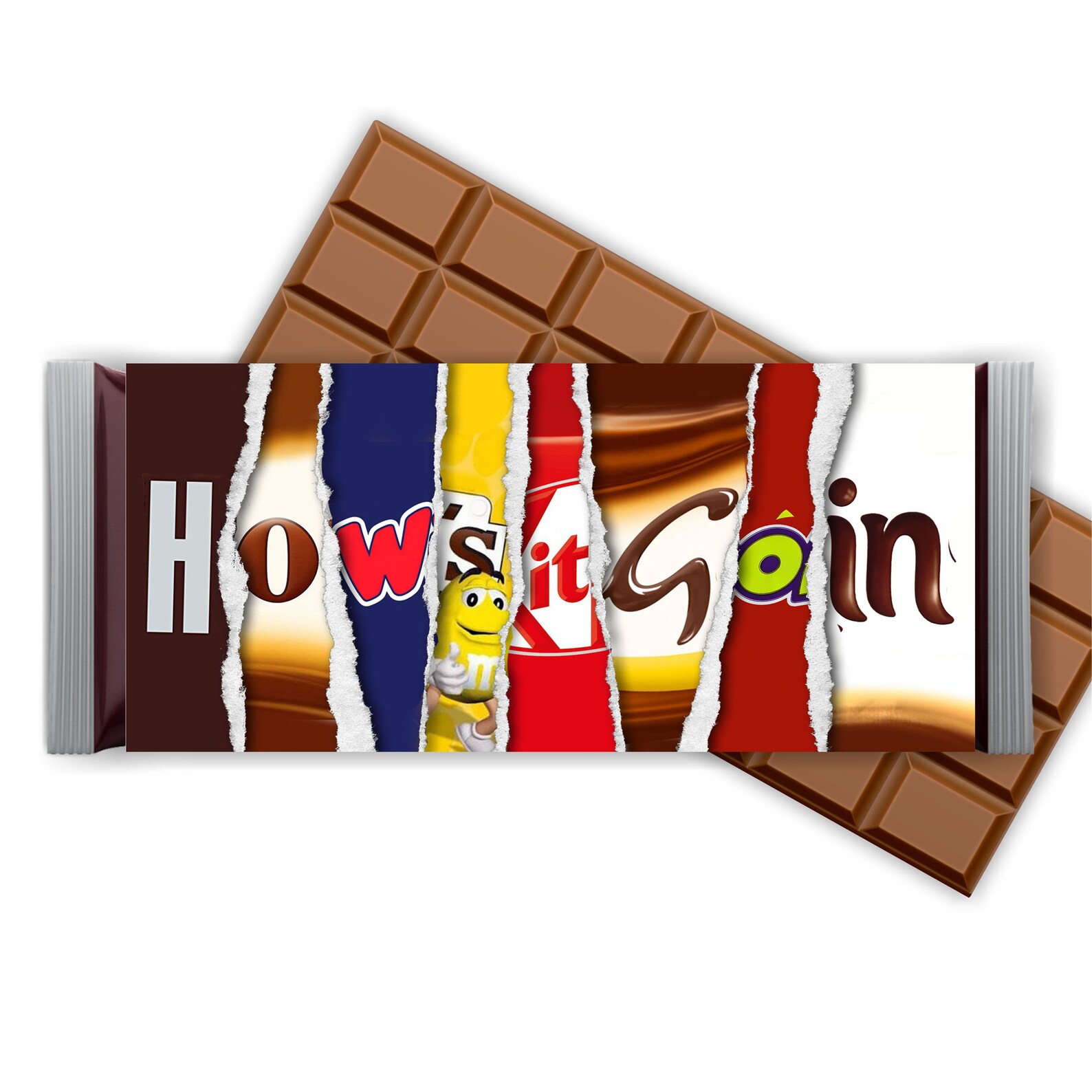 Irish Slang Funny Chocolate Bar Wrapper Chocolate Wrapper Etsy UK