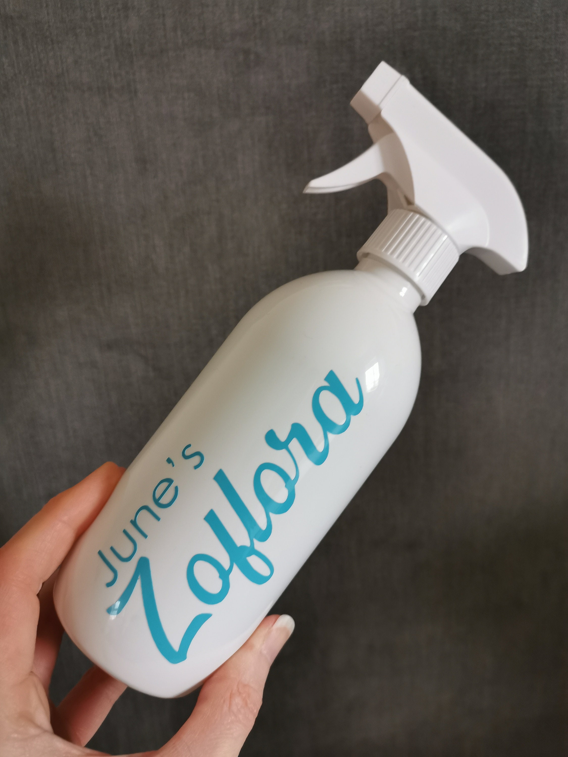 VINYL ONLYZoflora bottle zoflora spray bottle personalised Etsy