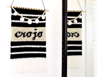 CROCHET PATTERN - Crojo Wall Hanging