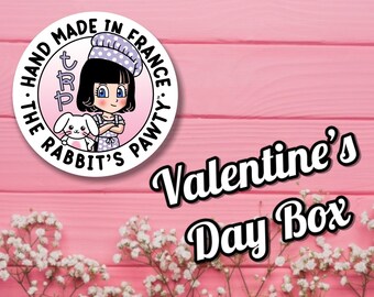 Mini Valentine's Day Box 2022 Edition by The Rabbit's Pawty™ | Handmade Plant-based treats for Rabbits & Guinea-Pigs