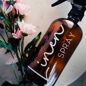 16oz Spray Bottle Custom Decal-DECAL ONLY