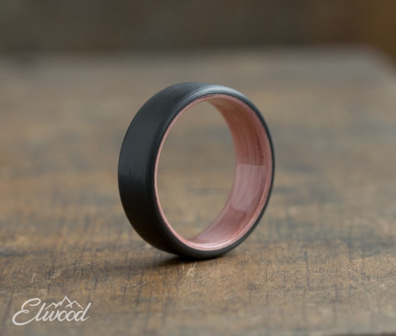 Carbon fiber wood best sale ring