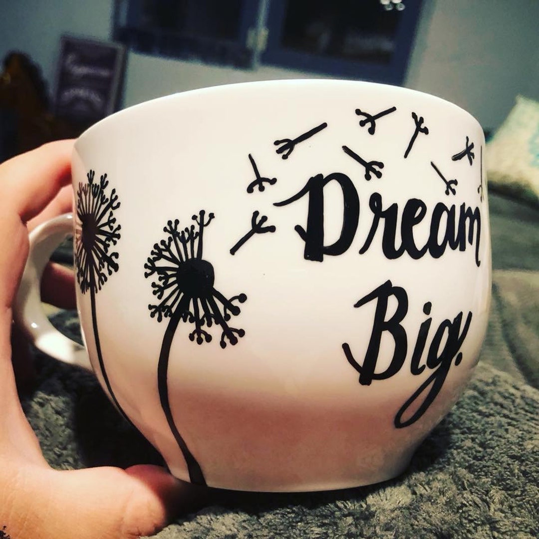 Dream BIG Jumbo Coffee Mug Etsy