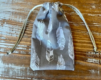 Bolsa de pulsera / Bolsa pequeña con cordón / Bolsa de envoltura de regalo / Bolsa de algodón / Bolsa de joyería / Bolsa de artículos pequeños / Bolsa de cristal / Bolsa de regalo