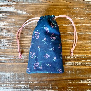 Bracelet Pouch | Small Drawstring Pouch | Gift Wrap Pouch | Cotton Pouch | Jewelry Pouch | Small Item Pouch | Crystal Pouch | Gifting Pouch