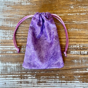Bracelet Pouch | Small Drawstring Pouch | Gift Wrap Pouch | Cotton Pouch | Jewelry Pouch | Small Item Pouch | Crystal Pouch | Gifting Pouch
